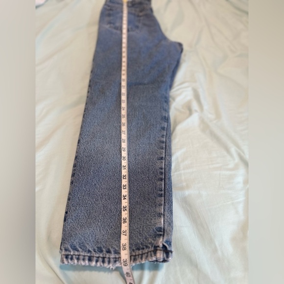 Vintage LL Bean Fleece Lined Size 34 x 33 Double L Jeans Classic Fit Pants. - Picture 5 of 15